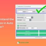 main interface in auto clicker